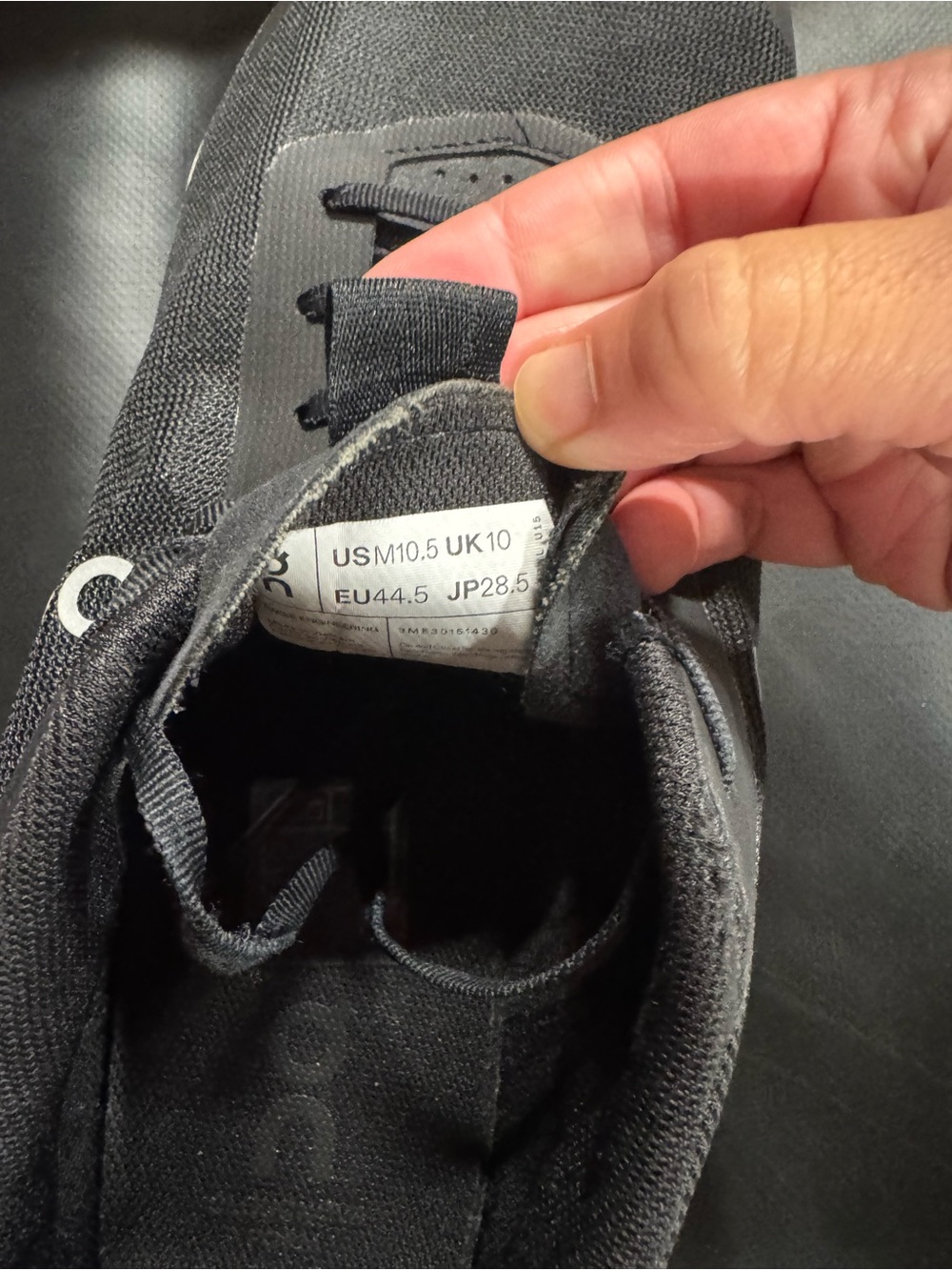 On Running Men's Black Cloudnova Shoes - Size 10.5 - Picture 5 of 5
